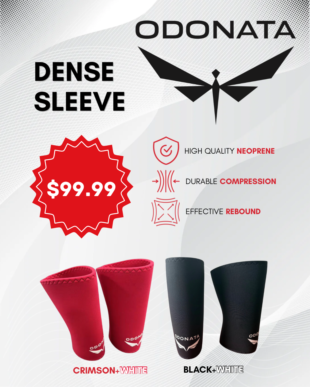 Crimson Dense Sleeves