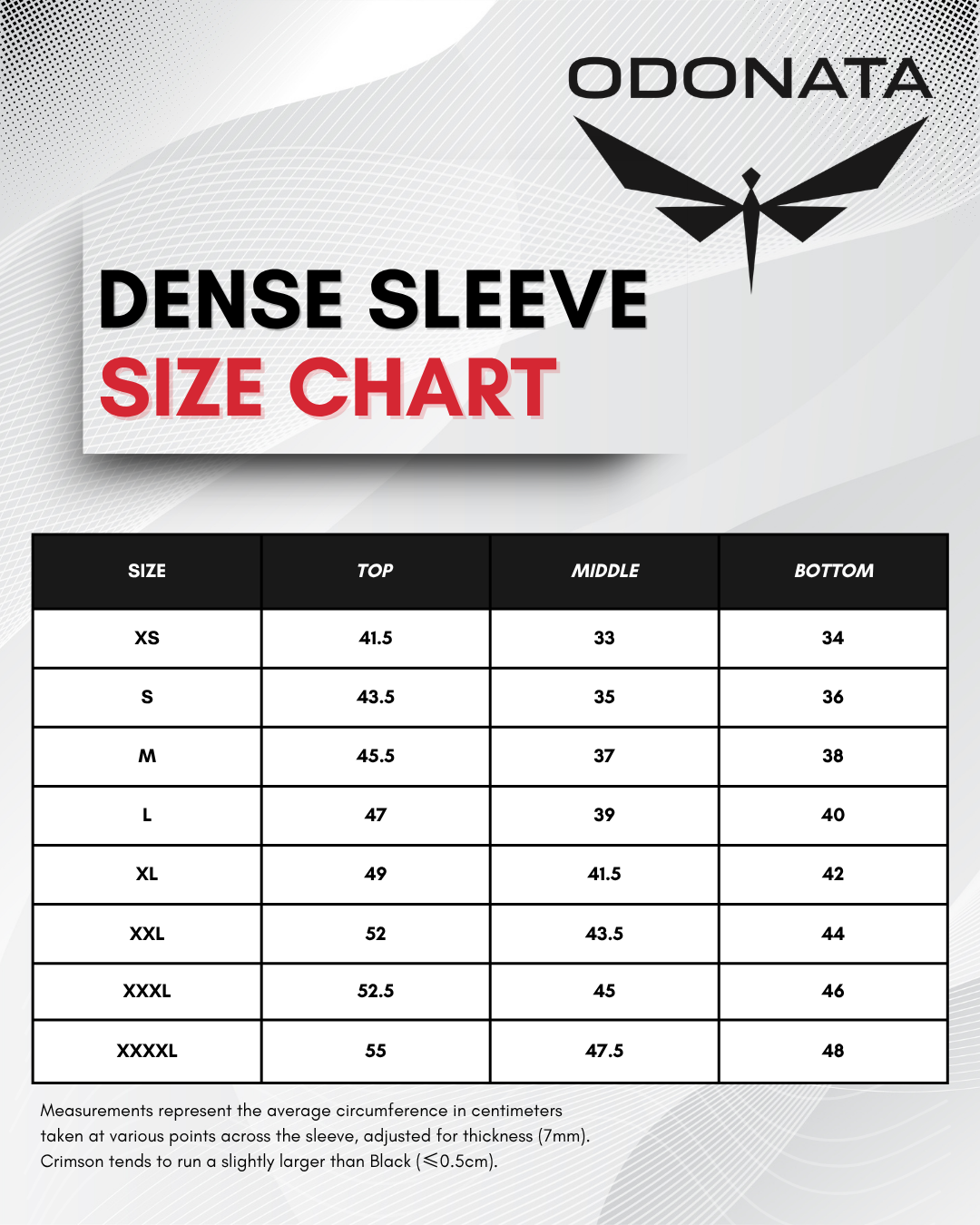 Crimson Dense Sleeves